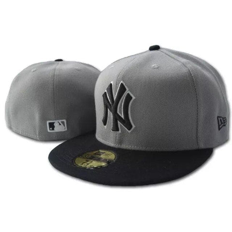 New Era New York Yankess Gray/Black 59FIFTY Size Choice |