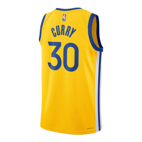 Nike Stephen Curry Yellow Golden State Warriors 2022-23