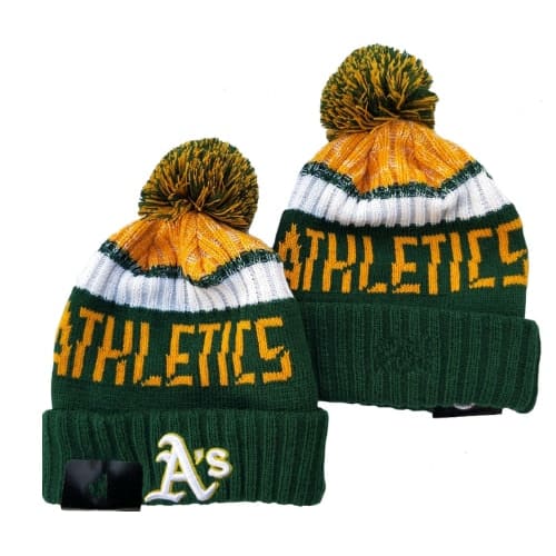 Oakland Athletics green/yellow Winter Beanie | Surprise