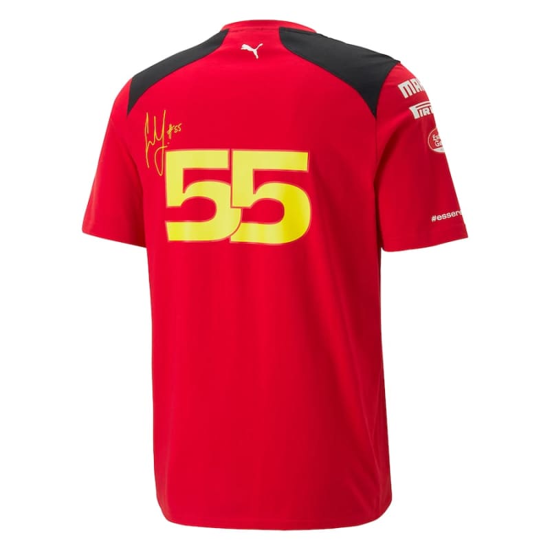 Scuderia Ferrari 2023 Team Carlos Sainz T-Shirt | Puma