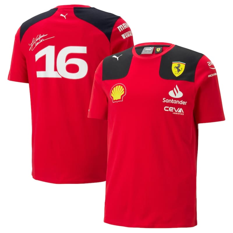 Scuderia Ferrari 2023 Team Charles Leclerc T-Shirt | Puma