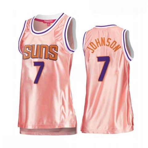 Women’s Mitchell & Ness Kevin Johnson Pink Phoenix Suns